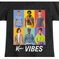 thumbnail image 3 of Barbie - Ken Vibes - Girls Fitted Short Sleeve Graphic T-Shirt, 3 of 5