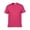 Hot Pink, variant on Rovga T Shirt For Kid Boys Girls Solid Color Shirt Summer Short Sleeve Round Neck Tops Simple Casual Adorable Tees Hot Pink 4-5 Years