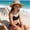 Black1, variant on EliteGoogv Big Girls Two Pieces Swimsuits s Spaghetti Straps Bikini Sets Color Block Stretchy Bathing Suit Vacation Swimsuit Swimwear For Girls,Black1,9-10Y