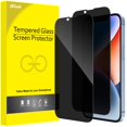 thumbnail image 1 of Protector de pantalla JeTech Privacy para iPhone 14 de 6.1 pulgadas, paquete de 2, 1 of 7