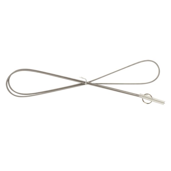 Uadme Nettoyeur de tuyaux en Silicone, Brosse de Nettoyage en Spirale pour Tube de Nettoyage de tuyaux en Silicone de bière 150 cm pour Tube en Silicone de 8 à 10 mm