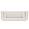 thumbnail image 2 of Manhattan Comfort Siri Sofa with Solid Wood Frame and Pillows in Cream, 2 of 4