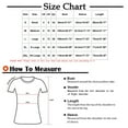 thumbnail image 3 of Spring Tops for Women Ladies Tops 3/4 Sleeve Fashion Women Solid T-shirt Mid-length 3/4 Sleeve Blouse Round Neck Casual Tops, 3 of 5