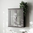 thumbnail image 7 of Zenna Home Classic Wall Cabinet, Wall-Mounted Storage, Espresso, 7 of 7