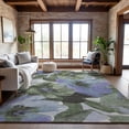 thumbnail image 6 of Addison Rugs Mayfield Premium Machine Washable Transitional Floral Olive Rectangle Rug, 10' x 14', 6 of 6