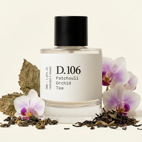 Perfume Dupe. Paris D.106 Pachulí Orquídea Té 50 ml