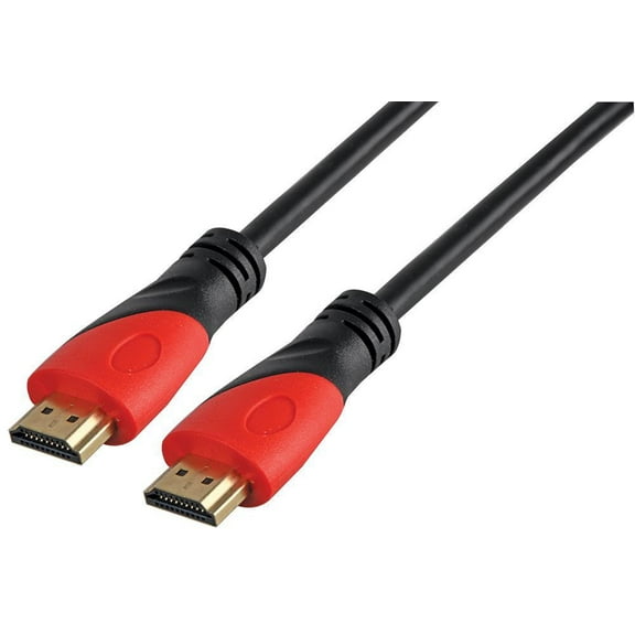 LMS DATA Premium High Speed HDMI Lead Male to Male 24K Gold Contacts 2m Black