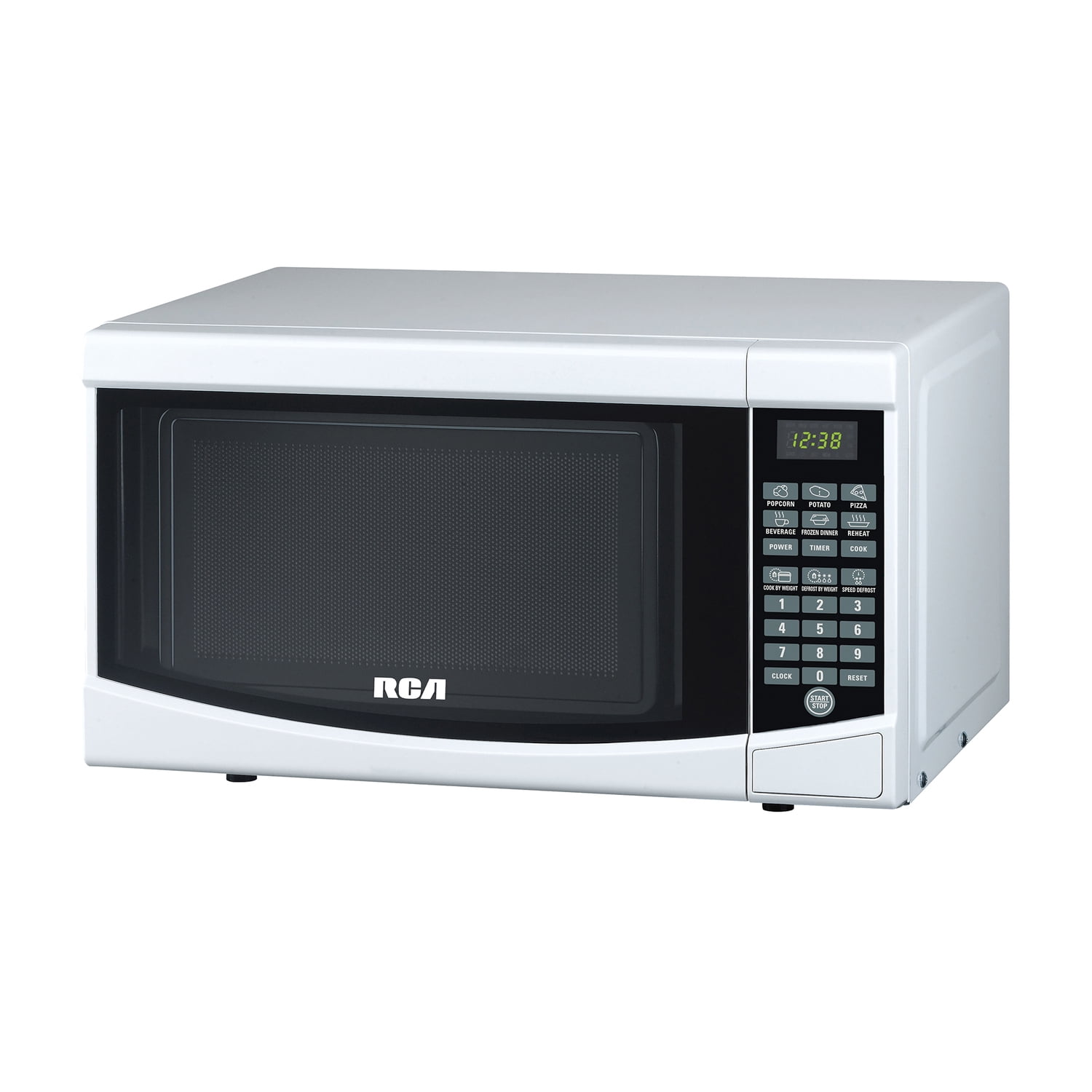 0.7-Cu. Ft. Countertop Microwave Oven with Glass Turntable, 700 Watts (White), RMW733-WHITEPT