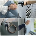 thumbnail image 2 of fastboy Silicone Mobilephone Chain Circular Waterproof Solid Color Universal Flexible Anti-lost Ring Outdoor Walking Lanyard Purple, 2 of 5