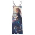 thumbnail image 5 of Mermaid Glitter Fish Scale Girls Sleeveless Dress Women's Luxury Party Dress Birthday Dresses for Women, 5 of 7