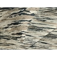 thumbnail image 3 of Ambesonne Abstract Modern Art Quilted Coverlet 2 Pcs, Grunge Stripes, Twin Size, Warm Taupe Beige, 3 of 4