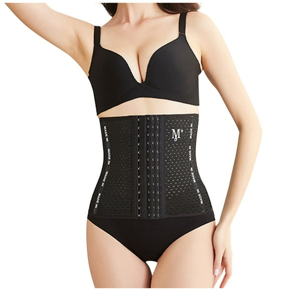 Harpily 2025 Shapers Women Bust Latex Sports Belt Waist Training 6-Breasted Body Shaping Belt Corset