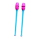 thumbnail image 5 of Accesorios de baile para gimnasia, mazas rítmicas conectables de 45,5 cm, agarre fácil para entrenamiento Cabeza rosada, 5 of 9