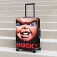 thumbnail image 2 of Lsque Chucky Printed Luggage Cover, Travel Luggage Protector,Scratch and Dirt Resistant, Fits 18-32 Inch Luggage - Medium, 2 of 9