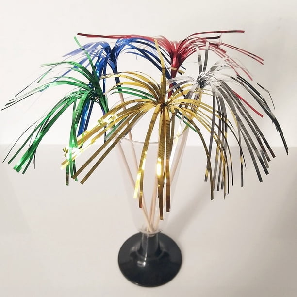 Palillo de piña decorativo desechable, estéreo, creativo, para fruta, palillo de flamenco, tapón para hornear, fiesta, 50 piezas