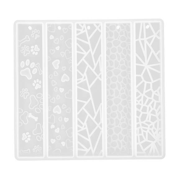 Epoxy Resin DIY Bookmark Silicone Molds Simple Crystal Student