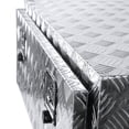 thumbnail image 6 of Spec-D Tuning 36"x18"x16" Heavy Duty Aluminum Tool Box Truck Utility Chest Storage with Handle & Lock + Key For Pickup Truck Bed, RV Trailer, 6 of 7