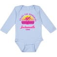 thumbnail image 3 of Inktastic Summer Enjoy the Sunshine Jacksonville Florida in Pink Boys or Girls Long Sleeve Baby Bodysuit, 3 of 5