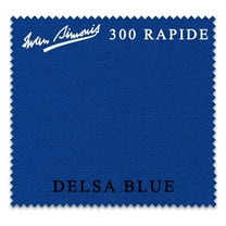 8' Simonis 300 Rapide Carom 3-Cushion Billiard Table Cloth - Delsa Blue - AUTHORIZED DEALER