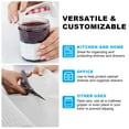 thumbnail image 6 of AnTom Snow-White PVC Shelf Liner, Non-Adhesive and Non-Slip Breathable Drawer Liner Mat for Kitchen Cabinet Refrigerator - 12 inches x 20 ft, 6 of 6