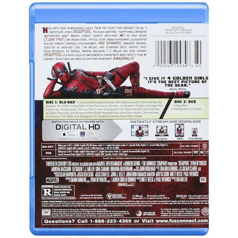 Deadpool 2 [Blu-ray]