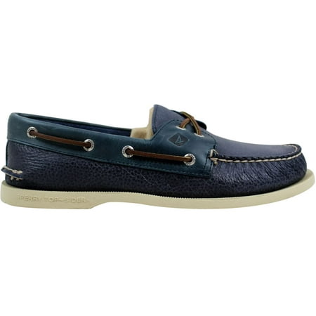 Sperry - Sperry Men's Authentic Original 2-Eye Cross Lace Navy STS12600 ...