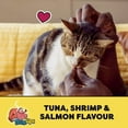 thumbnail image 4 of Temptations MixUps Tuna, Shrimp & Salmon Flavour Soft & Crunchy Adult Cat Treats, 4 of 4