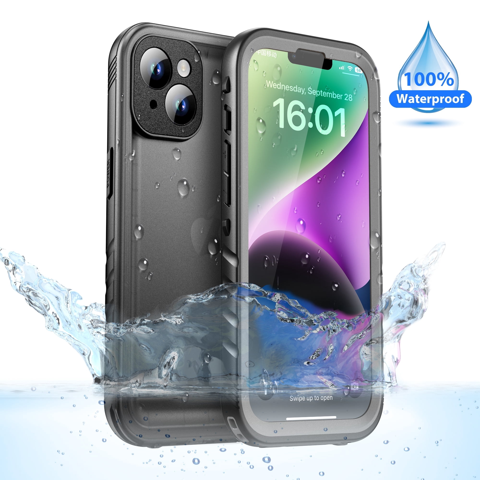 SPORTLINK Waterproof iPhone 14 Case, Full-Body Protection photo 1