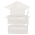 thumbnail image 4 of Dosaele2 Pcs Air Tags Graduation Gift Card DIY Gift Card 12.00X10.30X2.00CM White, 4 of 8
