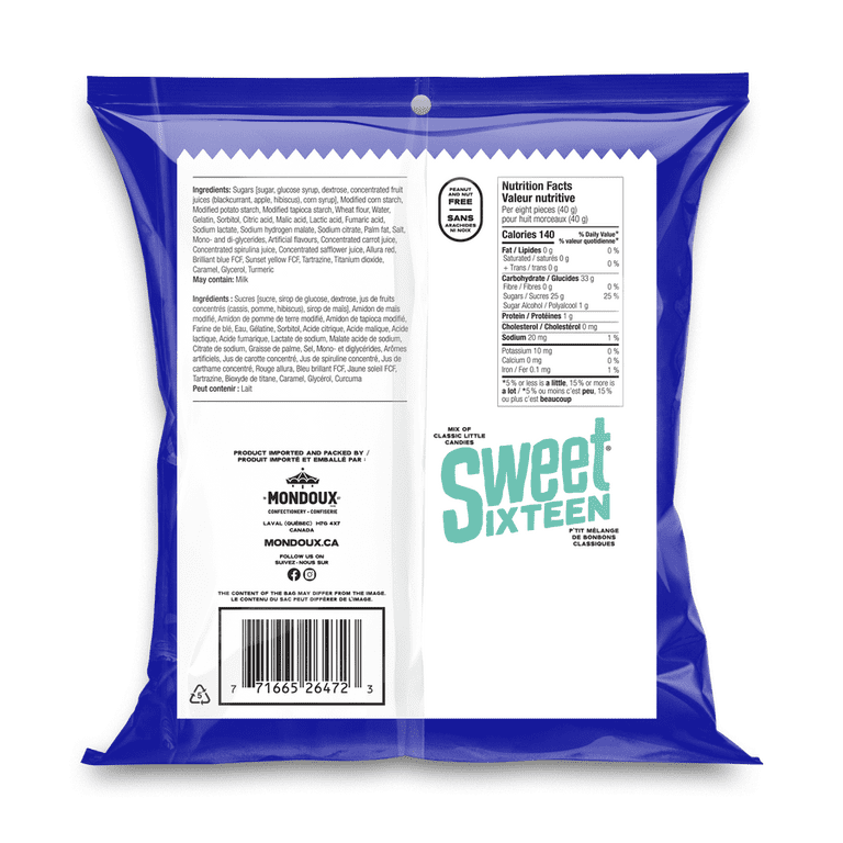 Mondoux Sweet Sixteen Sweet and Sour Mix, 185g/6.5 oz - Walmart.com