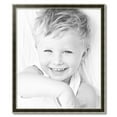 thumbnail image 2 of ArtToFrames 27" x 32" Black Panel With Silver Lip Picture Frame, 27x32 inch Multi Wood Poster Frame (WOM-5093), 2 of 7