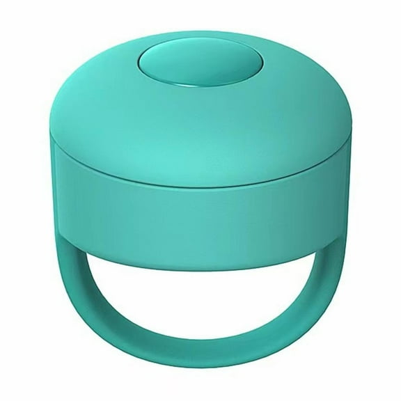 QIHUA Fingertip Wireless Remote Control Lazy Phone Remote Controller Upgraded Scrolling Ring Remote Control Video Tool App Page Turner Camera Shutter Remote Contr(Color:Blue,Size:One Size)