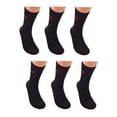 thumbnail image 2 of Calcetas Wilson para Hombre, Extra Confort 6 Pares Negro Unitalla, 2 of 4