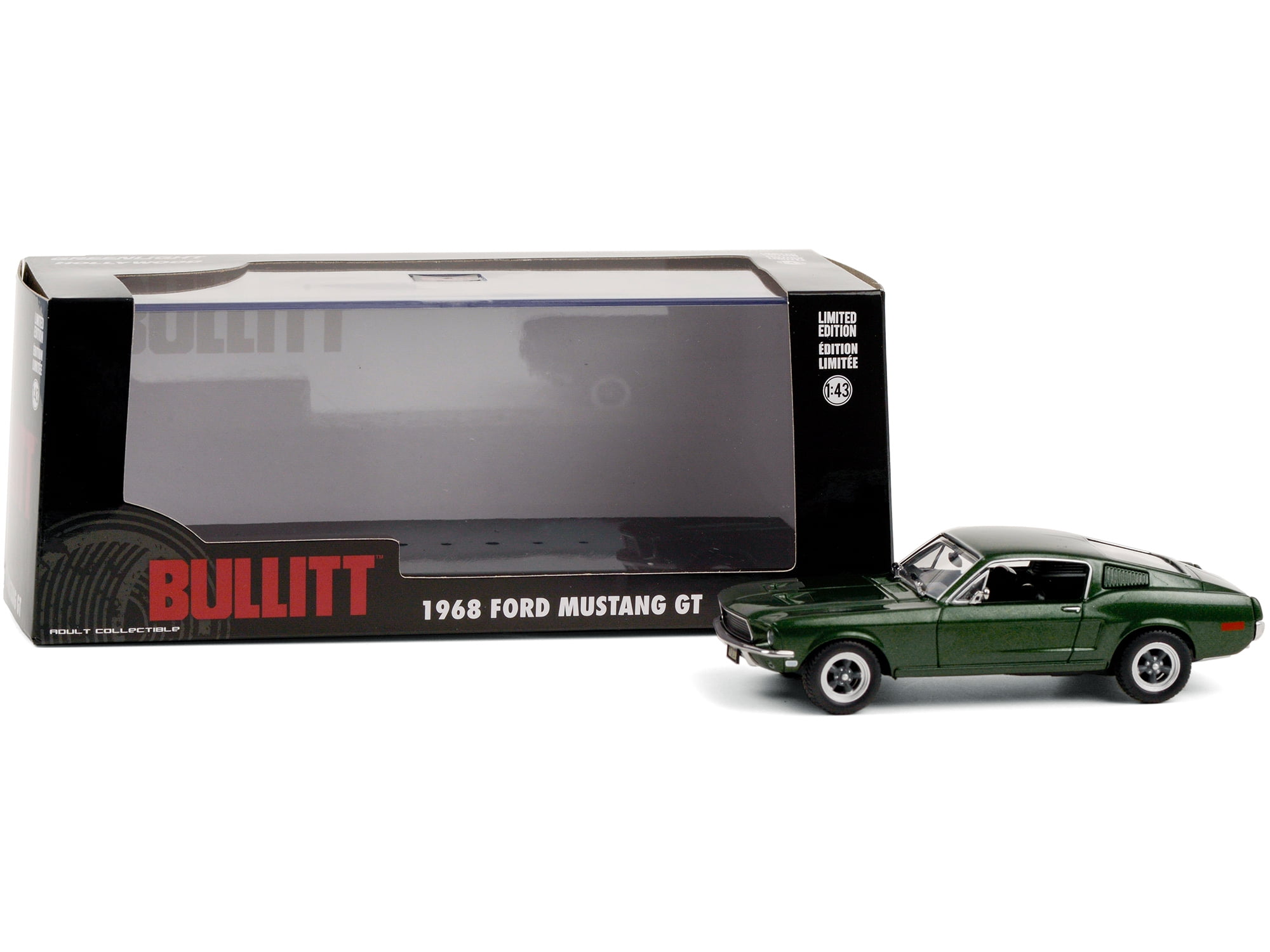1968 Ford Mustang GT Fastback Green Steve McQueen Bullitt Movie