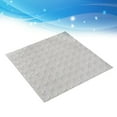 thumbnail image 3 of Topes de silicona autoadhesivos transparentes semicirculares para puertas, armarios y cajones (100 unidades, 8 mm), 3 of 7