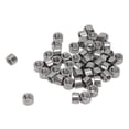 thumbnail image 1 of 50 Pcs Écrou de Couplage Rond M4x0.7 4mm Longueur Connecteur Rond en Acier Inoxydable 304 Robuste pour Entretien, 1 of 14