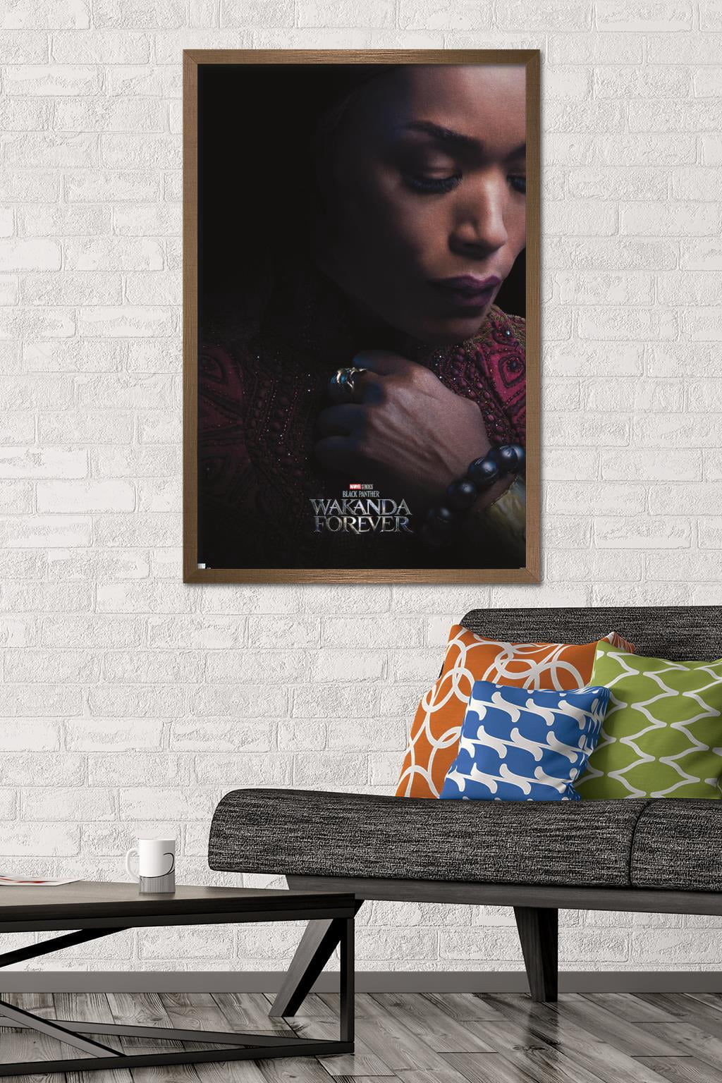 Marvel Black Panther: Wakanda Forever - Ramonda One Sheet Wall Poster, 22.375" x 34" Framed