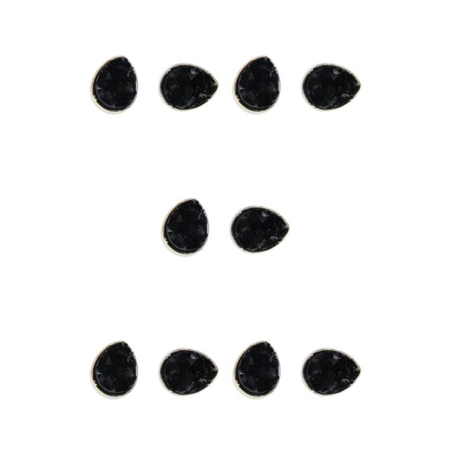 Qarigey Pendientes de tuerca elegantes, accesorios de decoración de moda, pendientes pequeños brillantes, adorno de vestir para mujer, regalo de Type2 NO2 Qarigey CBP380184