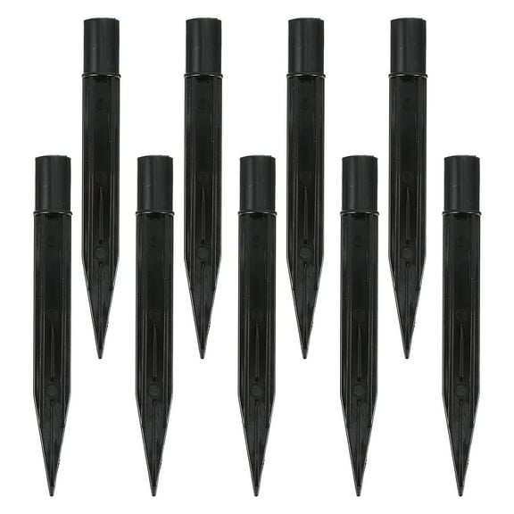 10pcs Front Yard Solar Lawn Lamp Stake Lawn Lamp Support Stable Garden Light Stakes