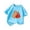Light Blue, variant on Funny Capybara T-Shirt for Toddler Boys Girls, Adorable Cartoon Graphic Tee, Loose Fit Lightweight Short Sleeve Pullover,7-8 Years
