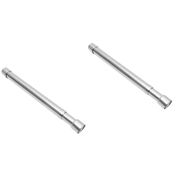 2 Pieces Heavy Duty Clothes Hanger Closet Clothes Bar Adjustable Closet Rod Multi- Hanging Rod Closet Tension Rod