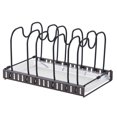 thumbnail image 5 of CAROOTU Portable Metal Iron Dish Stand Drain Removable Storage Rack Holder Home Kitchen Tool, 5 of 5