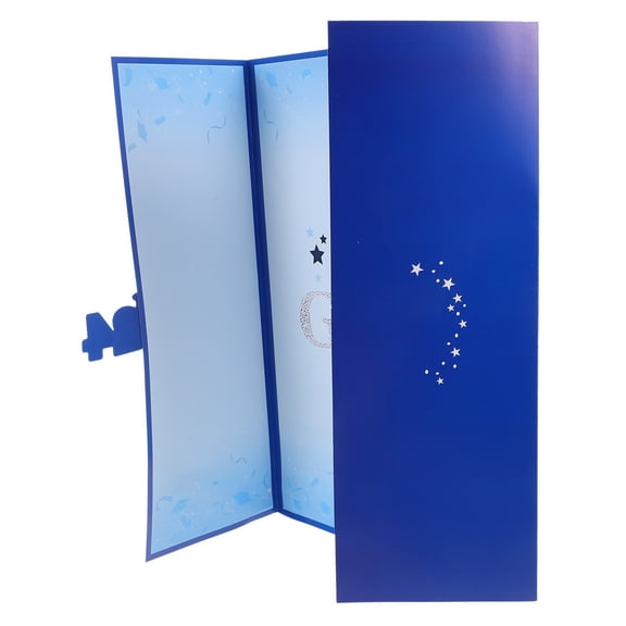 Zehuanyu  Sign in Message Card Graduation Guest Book Autograph Gift Blue