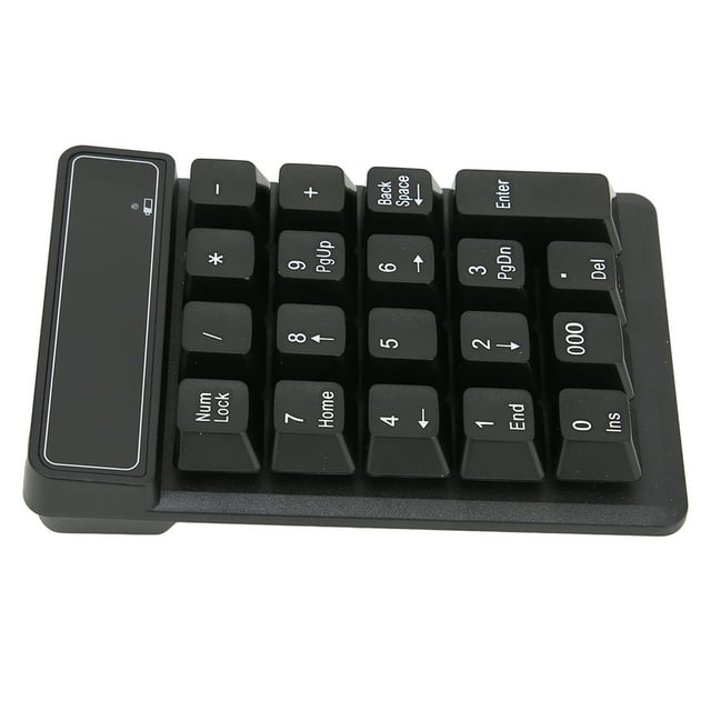 Pavé Numérique Sans Fil, Pavé Numérique USB 19 Touches Opération Facile Confortable pour Dortoir Bureau Maison