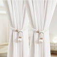 thumbnail image 6 of Bxaolu Curtain Tie Backs 4Pack, Big Pearl Curtain Straps Indoor Outdoor for Home, Office Decoration (Blue), 6 of 8