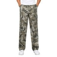 thumbnail image 1 of PEASKJP Men's Hybrid Cargo Pants Lightweight Tactical Durable Ripstop Stretch Waistband Pants,Multi-color XXL, 1 of 5