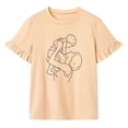 thumbnail image 2 of Camiseta para mujer con cuello redondo, ropa de calle, camisetas de verano para viajes, viajes, playa M, 2 of 8
