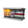 thumbnail image 2 of MERIGLARE 1/64 Model Car Display Case Parking Lot Scene Ornament Dustproof Display Box Red, 2 of 9