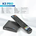 thumbnail image 2 of We2USat K3 Pro Smart TV Box, 4GB RAM 32GB Storage, 6K Ultra HD, Voice Control Remote, 2 of 3