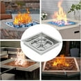 thumbnail image 5 of 12x12 Drop In Fire Pit Burner Kit Stainless Steel Square Fire Pit Burner,,Use,DIY Propane & Natural Gas Fire Pit Kit,Versatile Fire Pit Burner, 5 of 6